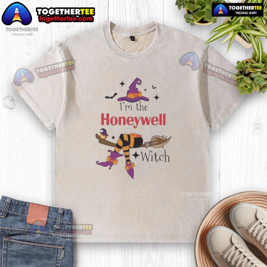 Official I'M The Honeywell Witch Halloween Washed T Shirt Official I'm The Honeywell Witch Halloween Washed T-Shirt featuring a spooky design perfect for Halloween celebrations.