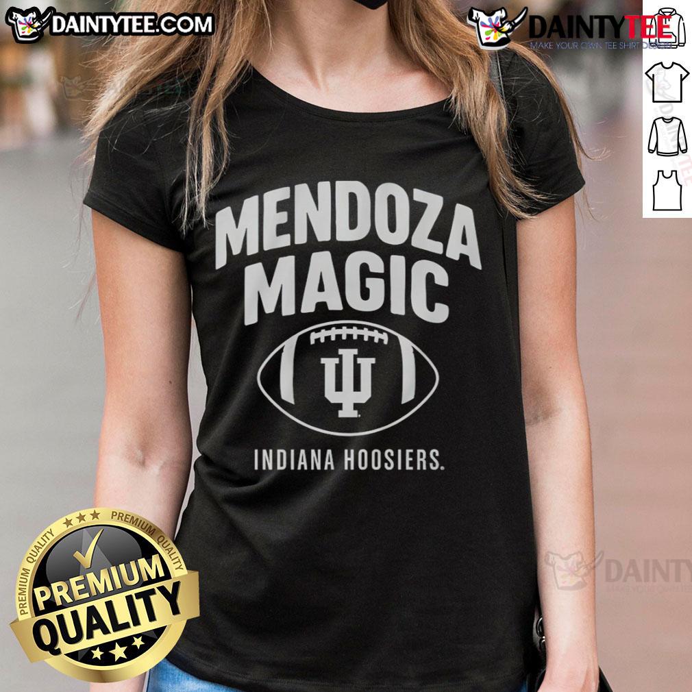 Official Indiana Hoosiers Football Fernando Mendoza Magic Ladies Tee Official Indiana Hoosiers Football Fernando Mendoza Magic Ladies Tee showcasing team spirit and stylish design.