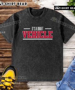 Official It's A Draft Vehicle Washed T-Shirt featuring a stylish design, perfect for casual wear and automotive enthusiasts.