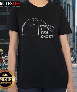 Official It's A Tea Ladies Tee featuring a stylish design for tea lovers, perfect for casual wear and tea-themed events.