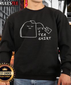 Official It's A Tea Sweatshirt featuring a stylish design, perfect for tea lovers and casual wear enthusiasts.