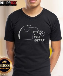 Official It's A Tea T-Shirt featuring a stylish design perfect for tea lovers, showcasing vibrant colors and a comfortable fit.