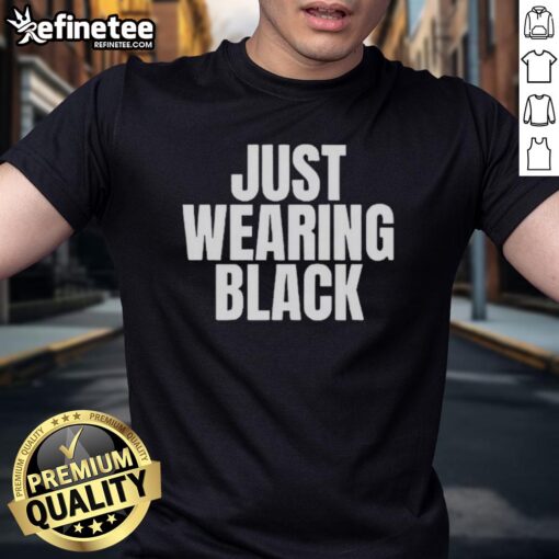 Official Just Wearing Black Killing Heidi T-Shirt featuring bold logo design, perfect for fans of the iconic Australian band.