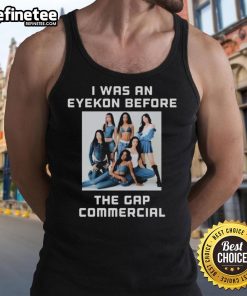Official Katseye x GAP I Was An Eyekon Tank Top featuring bold design and stylish fit, perfect for casual wear.