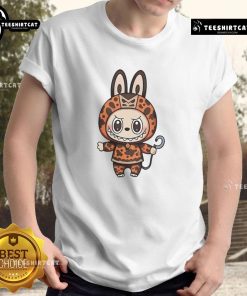 Official Labubu Pirate Captain Hook T-Shirt featuring a vibrant design of Captain Hook in a playful pirate style.