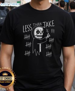 Alt Text: Official Less Than Jake Skelemark T-Shirt featuring a vibrant skull design, perfect for fans of the band.