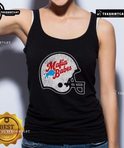 Alt Text: Official Mafia Babes 2025 tank top featuring bold graphics and a stylish design for trendy streetwear fashion.
