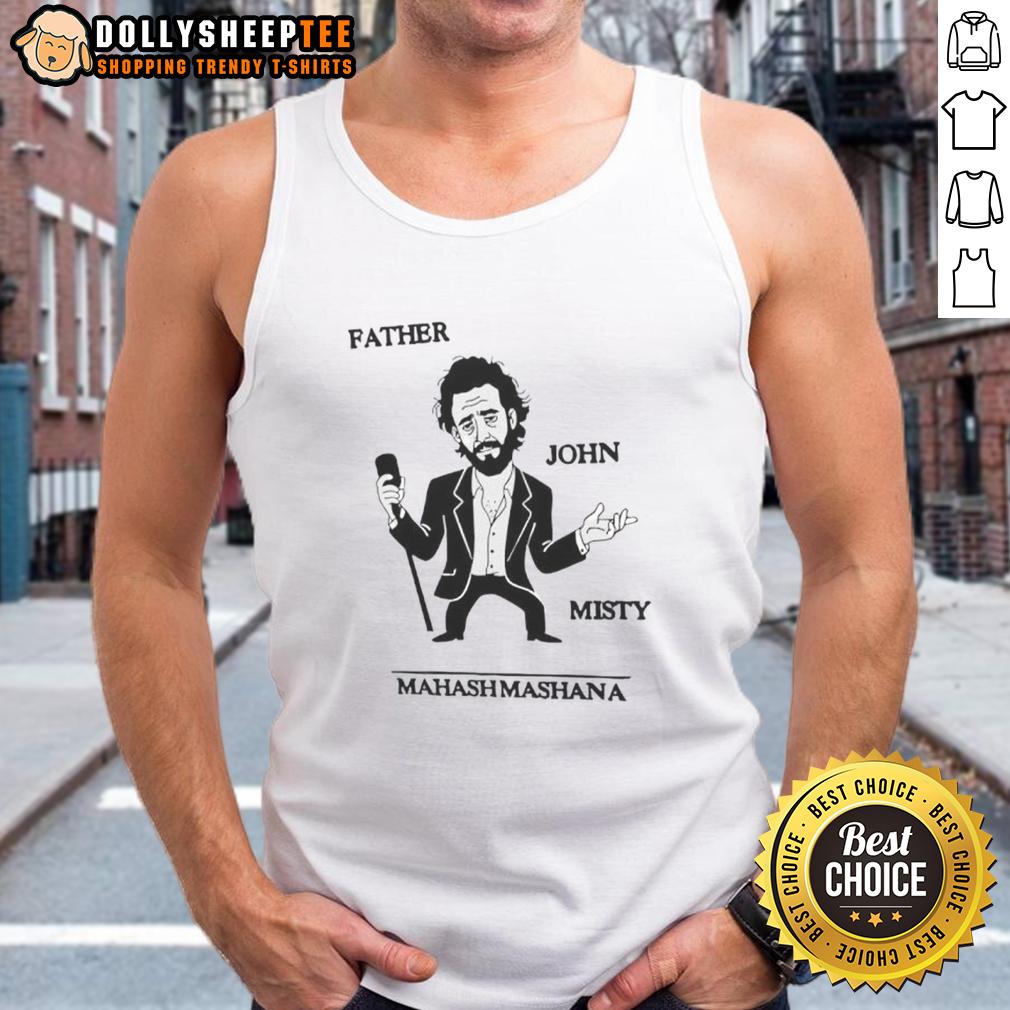 Official Mahashmashana Father John Misty Tank Top Official Mahashmashana Father John Misty tank top featuring vibrant design and high-quality fabric, perfect for fans.