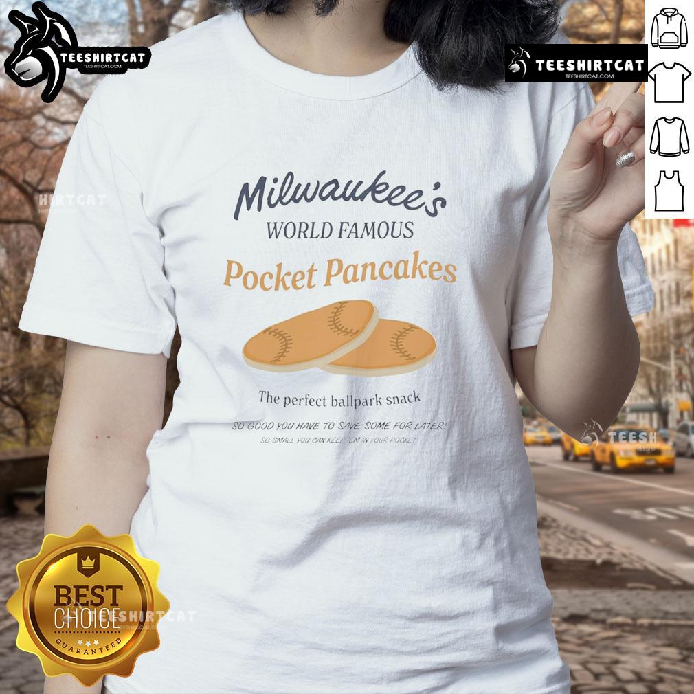 Official Milwaukee'S World Famous Pocket Pancakes Ladies Tee Official Milwaukee's World Famous Pocket Pancakes ladies tee featuring vibrant design and comfortable fit.