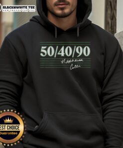Official Minnesota Napheesa Collier 50-40-90 signature hoodie featuring team colors and logo, perfect for fans.