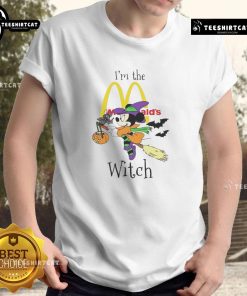 Official Minnie Mouse Trick or Treat Halloween T-Shirt for McDonald's fans, perfect for festive celebrations!