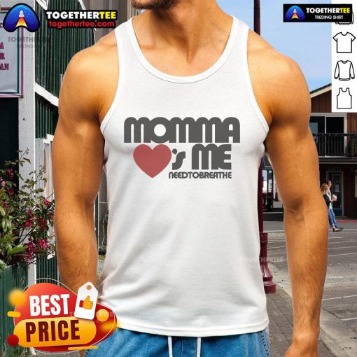Official Momma Loves Me Tank Top in vibrant colors, showcasing a cute design perfect for stylish kids.