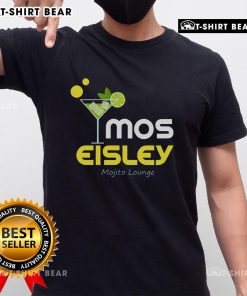 Official Mos Eisley T-Shirt featuring iconic Star Wars design, perfect for fans and collectors of galactic apparel.