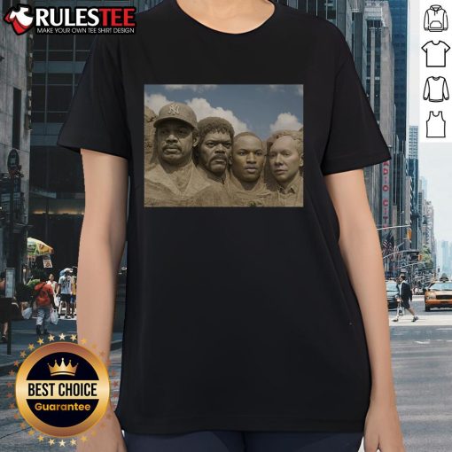 Official Mt. Rushmore of Jackson's Ladies Tee featuring iconic design and comfortable fit for fans of Jackson.