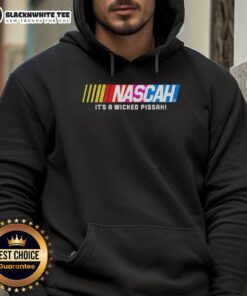 Official Nascah It's A Wicked Pissah Hoodie showcasing bold design and vibrant colors, perfect for casual wear.