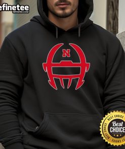 Official Nebraska Football Matt Rhule logo hoodie featuring team colors and design, perfect for fans and game day wear.