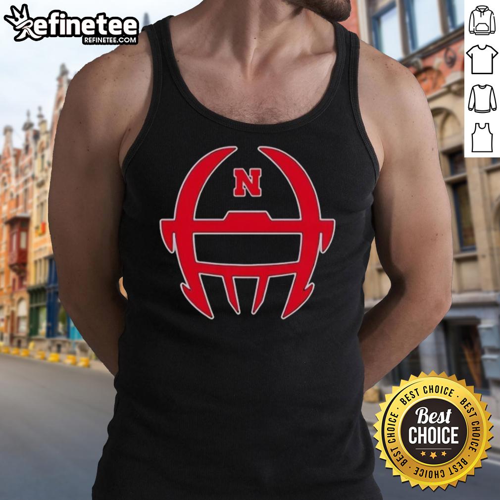 Official Nebraska Football Matt Rhule Logo Tank Top Official Nebraska Football Matt Rhule logo tank top featuring bold design, perfect for fans and summer wear.