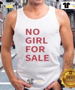 Official Nebraska No Girl For Sale Tank Top showcasing a stylish design perfect for fans and supporters of Nebraska.