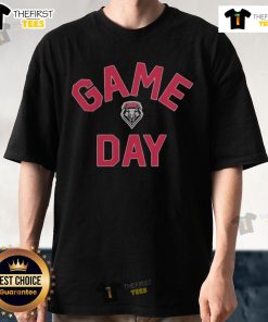Official New Mexico Lobos game day logo college t-shirt featuring vibrant team colors and bold graphics.