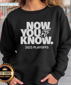 Official 2025 Indiana Fever Playoffs sweatshirt, featuring team logo and vibrant colors for fans and supporters.