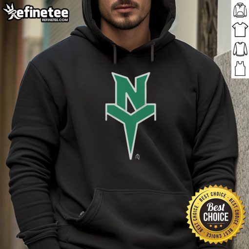 Official NY Neon Jet Hoodie featuring vibrant neon colors and a stylish design, perfect for casual wear.
