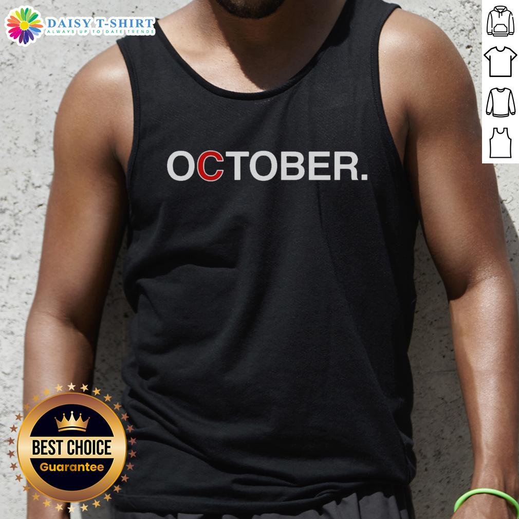 Official October Baseball Chicago Cubs Tank Top Official October baseball Chicago Cubs tank top featuring team logo and vibrant colors, perfect for game day.
