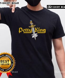 Alt Text: Official Petty King Knife Logo T-Shirt featuring a bold graphic design of the Petty King knife logo on a stylish tee.