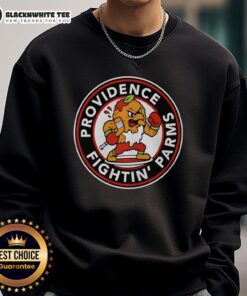 Official Providence Bruins Fightin Parms Sweatshirt in black with team logo, perfect for hockey fans and cozy wear.