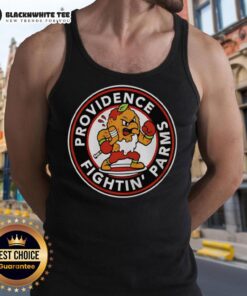 Official Providence Bruins Fightin' Parms Tank Top featuring team logo and vibrant colors for fans and sports enthusiasts.
