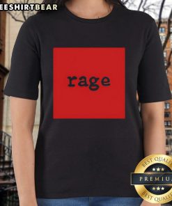 Official Rage Against The Machine Ladies Tee featuring bold graphic logo on a stylish black shirt for fans.