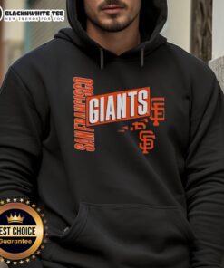 Official San Francisco Giants Text Design Hoodie featuring bold team logo and stylish design for fans.