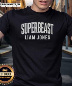 Alt Text: Official Superbeast Liam Jones Born To Do This T-Shirt featuring bold graphics and a stylish design for fans.