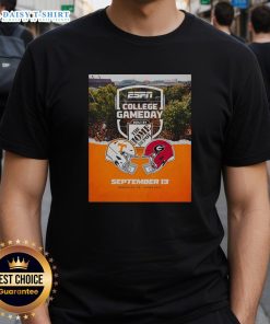 Official Tennessee Volunteers vs Georgia Bulldogs 2025 College Gameday T-Shirt, September 13, showcasing team spirit.