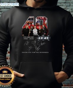 Alt Text: Official Tesla 45 Years 1981-2026 Signature Hoodie celebrating memories with a stylish design and vibrant colors.