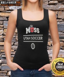Official Utah Women's Soccer Tank Top featuring team logo and colors, perfect for fans and athletes alike.
