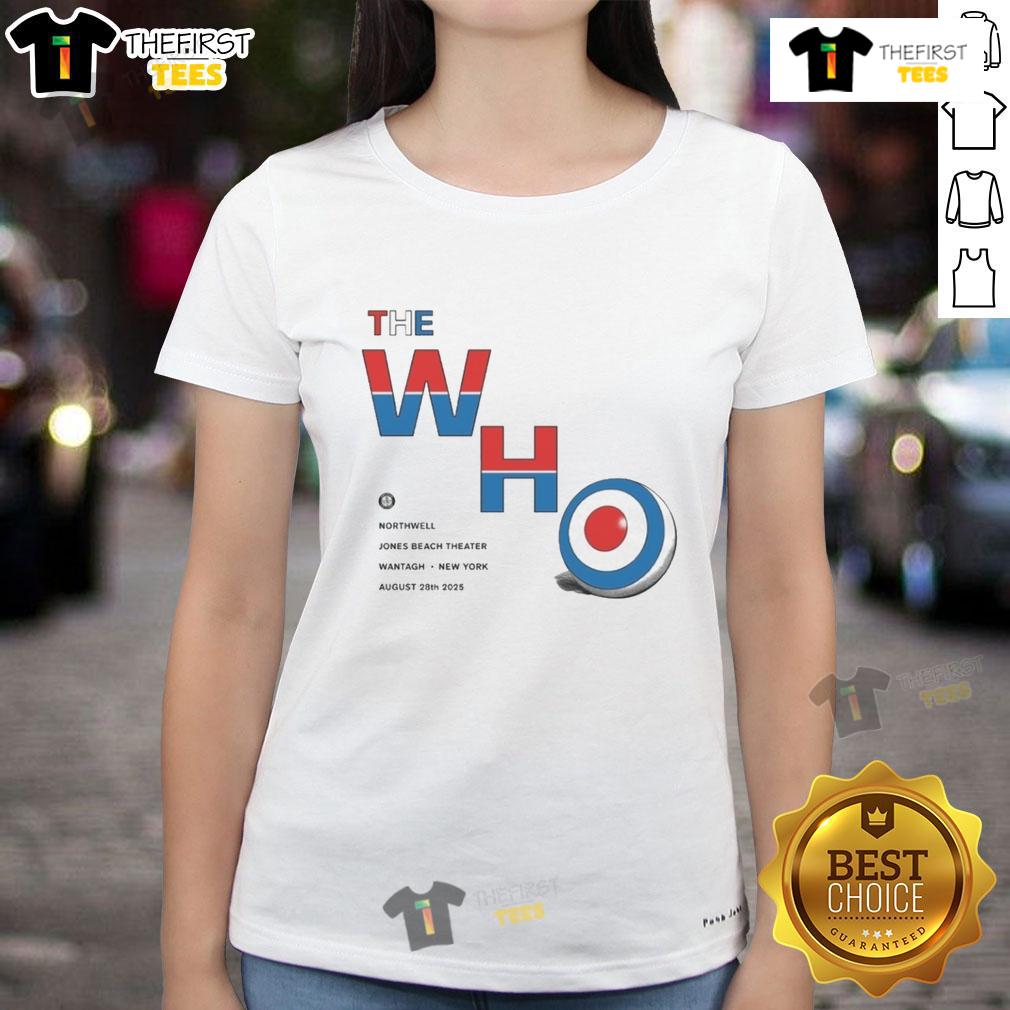 Official The Who Fall Tour 2025 Wantagh Ny Ladies Tee Alt Text: Official The Who Fall Tour 2025 Wantagh NY ladies tee featuring vibrant design and tour details. Perfect for fans!