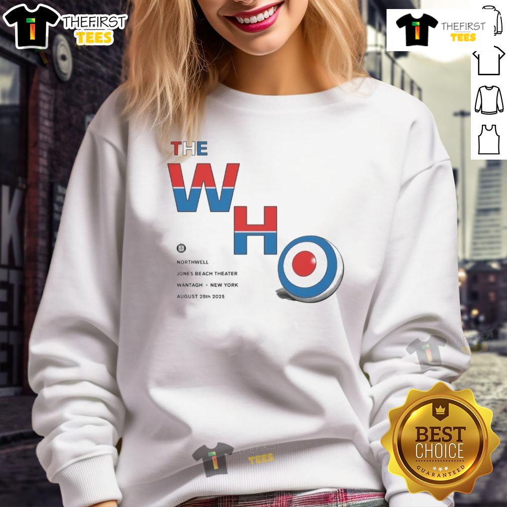 Official The Who Fall Tour 2025 Wantagh Ny Sweatshirt Official The Who Fall Tour 2025 sweatshirt from Wantagh, NY featuring band logo and tour details.