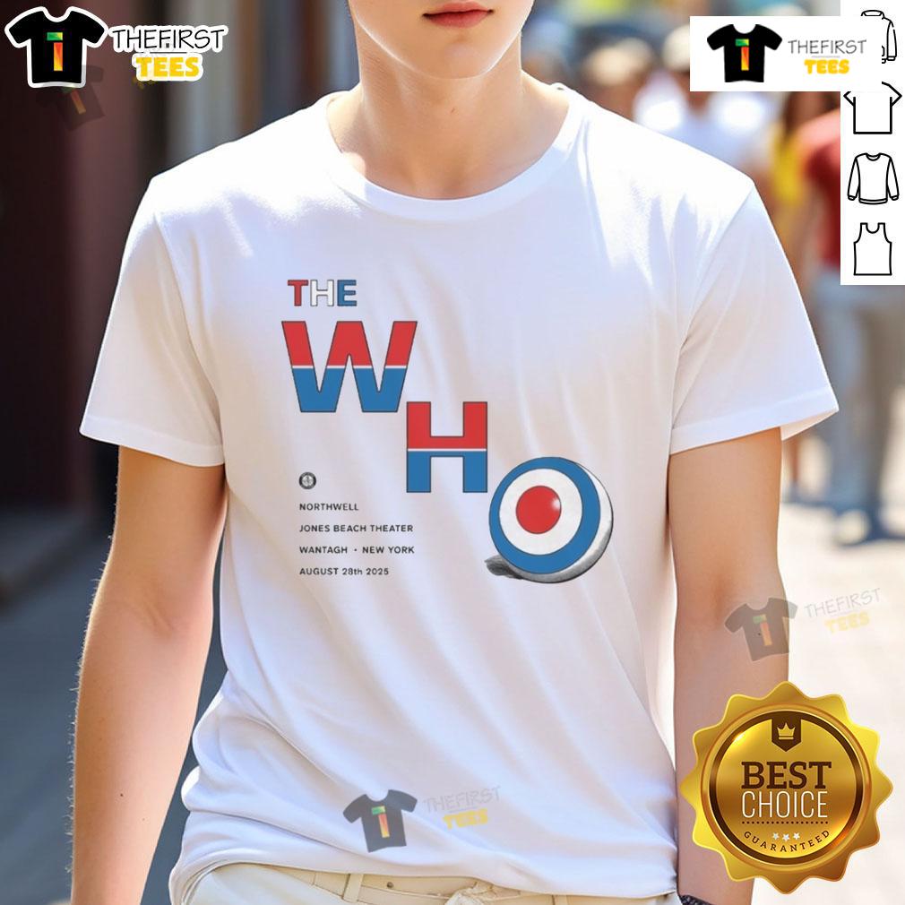 Official The Who Fall Tour 2025 Wantagh Ny T Shirt Alt Text: Official The Who Fall Tour 2025 Wantagh NY T-Shirt featuring vibrant graphics and iconic band logo, perfect for fans.