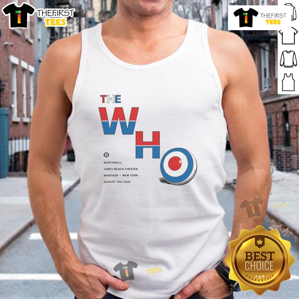 Official The Who Fall Tour 2025 Wantagh Ny Tank Top Official The Who Fall Tour 2025 Wantagh NY tank top featuring vibrant graphics and tour details for fans.