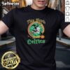 Official This Witch Loves The Boston Celtics Snoopy Halloween T-Shirt featuring a playful witch and Snoopy design.