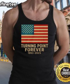 Official Turning Point Forever American 1993-2025 Tank Top featuring a stylish design and bold graphics for casual wear.