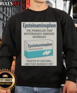 Official Tylenol Parody Sweatshirt featuring humorous graphics and a cozy design, perfect for casual wear and fans.