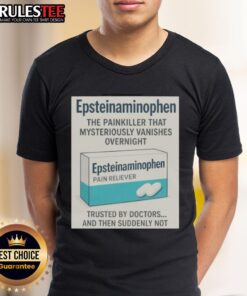 Official Tylenol Parody T-Shirt featuring humorous graphics and bold text, perfect for fans of quirky apparel.