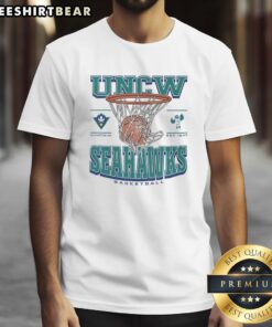 Official UNC Wilmington Seahawks Game Time T-Shirt featuring team colors and logo, perfect for fans and game days.