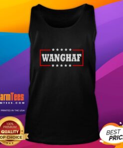 Official WANGHAF meme tank top featuring a vibrant graphic design, perfect for casual wear and meme enthusiasts.