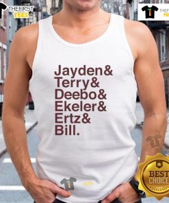 Alt Text: Official Washington Ampersand Football Names Stars NFL Tank Top featuring team logos and vibrant colors.