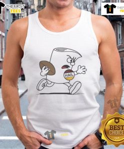 Alt Text: Official Washington Commanders Running Hail tank top featuring team logo and vibrant design for fans and athletes.