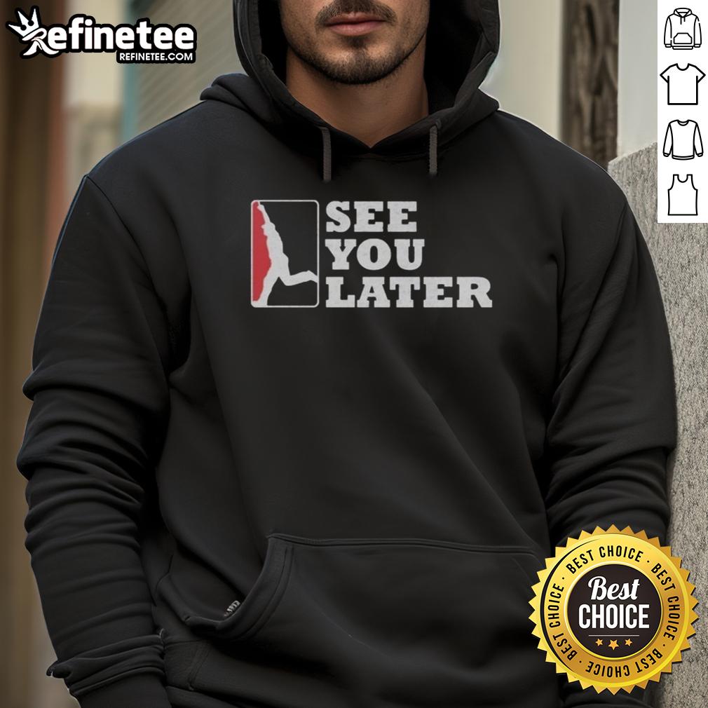 Official Washington Nationals See You Later Hoodie Alt Text: Cozy Official Washington Nationals See You Later Hoodie in team colors, perfect for fans and game day attire.