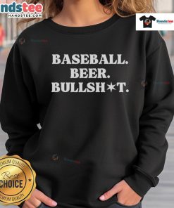 Official White Sox The 108 Baseball Beer Bullshot Sweatshirt in black, featuring team logo and cozy design for fans.