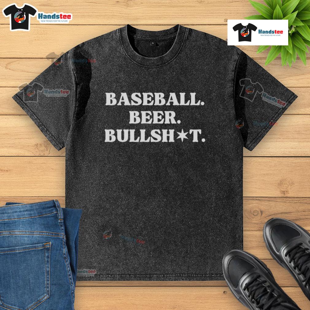 Official White Sox The 108 Baseball Beer Bullshot Washed T Shirt